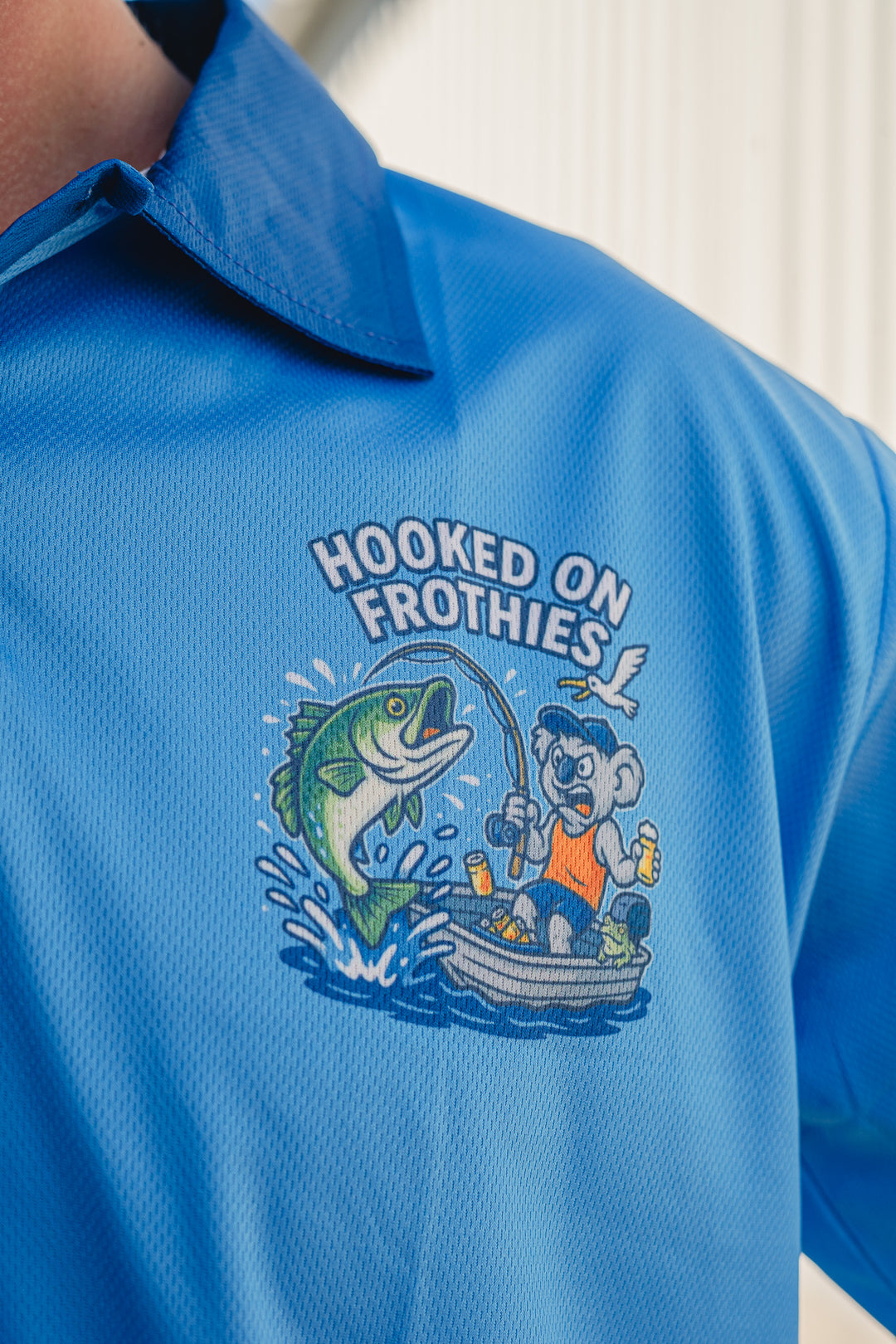 Hooked on Frothies Fishing Shirt
