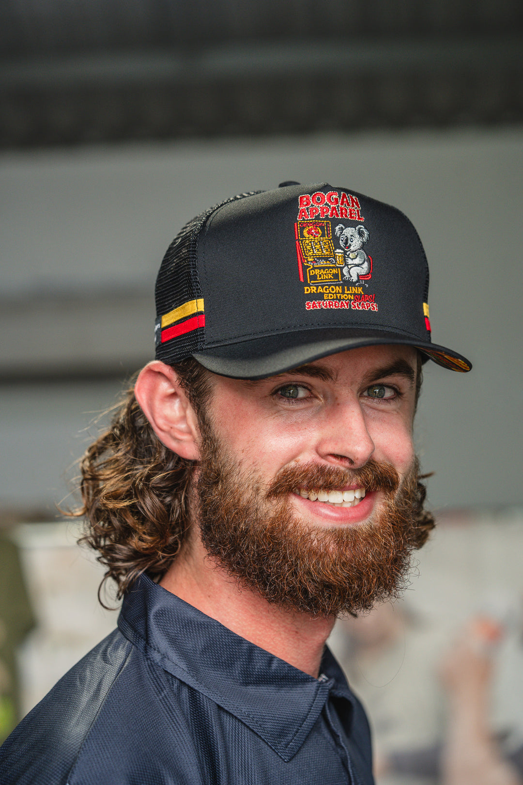 Saturday slaps trucker cap