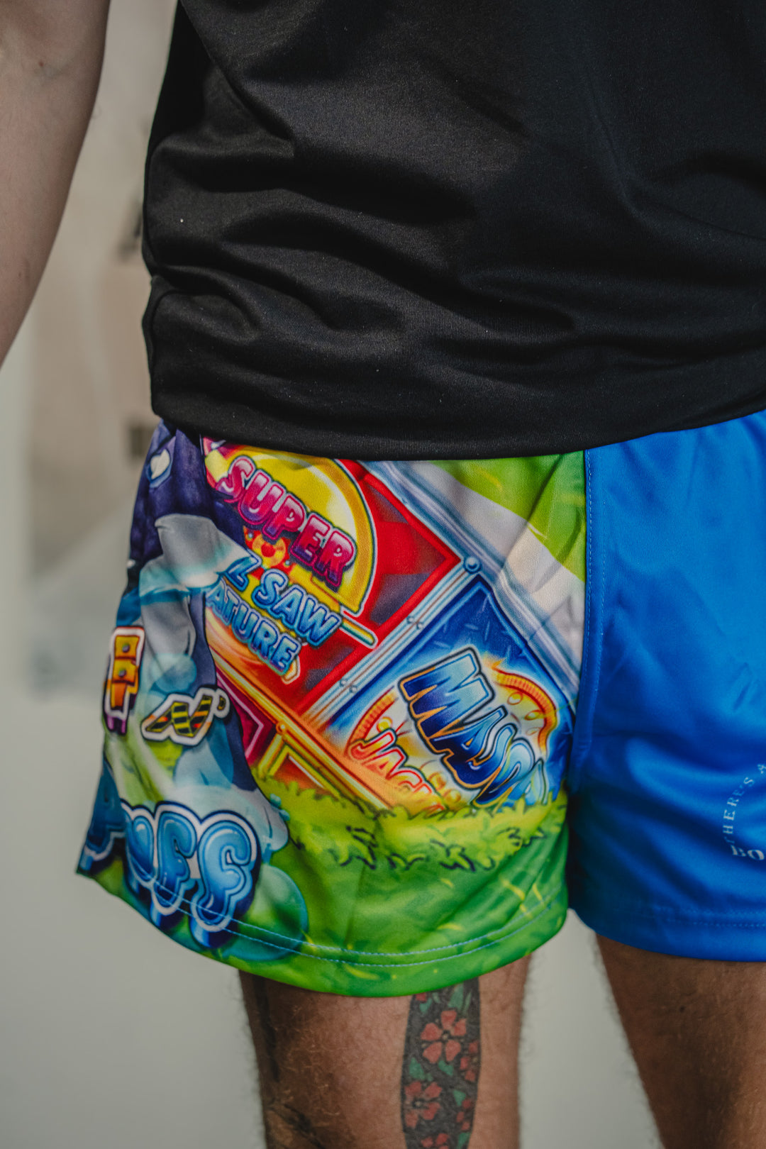 Huff & Puff Footy Shorts