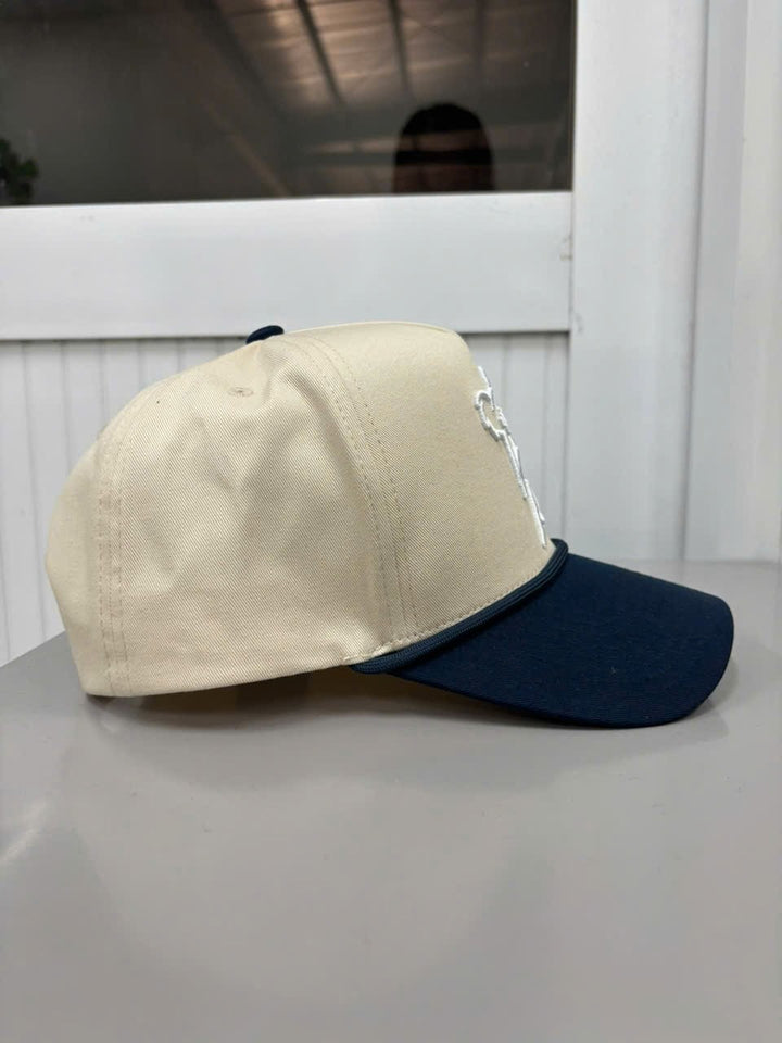 Beige A Frame cap