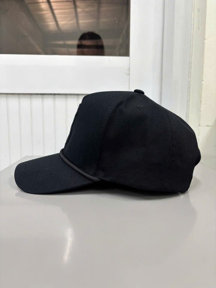 Black A Frame cap
