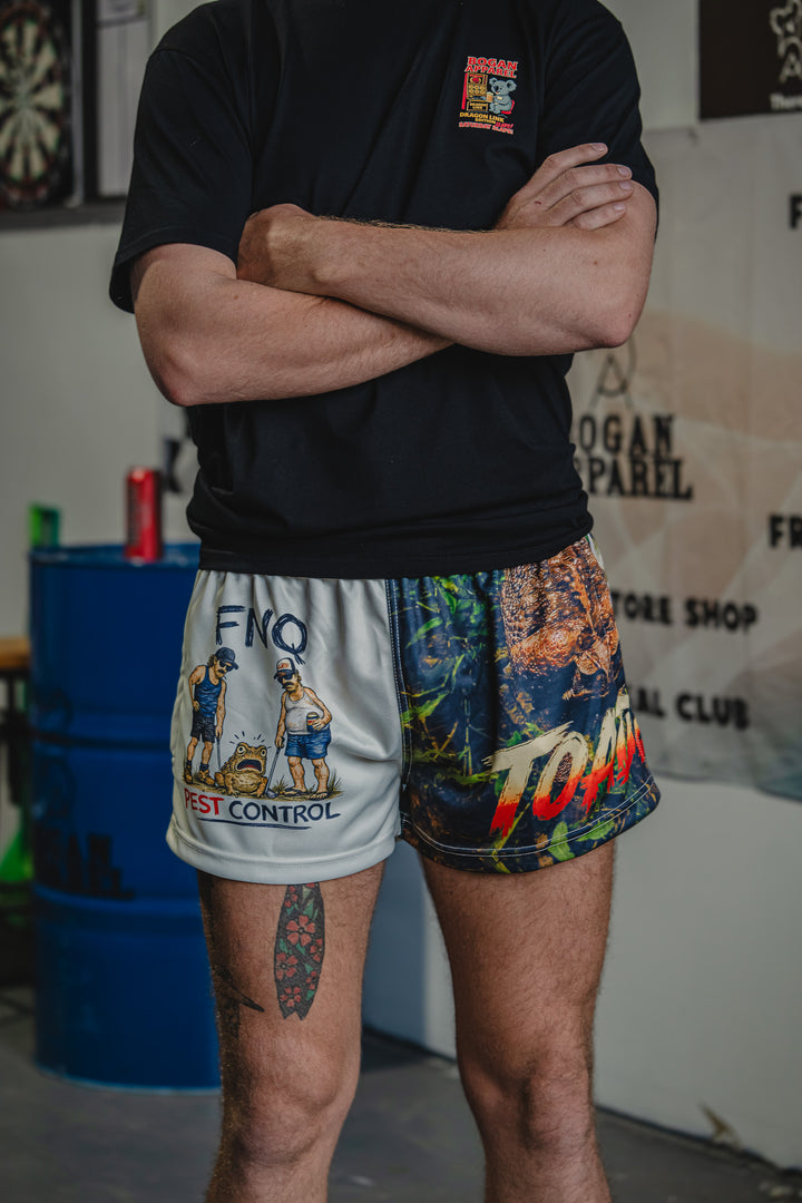 Toadzilla Footy Shorts