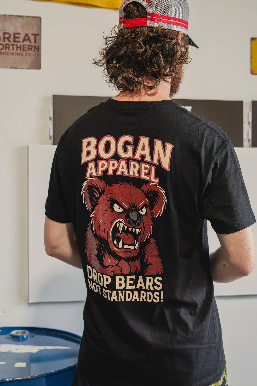 Drop Bear T shirt black