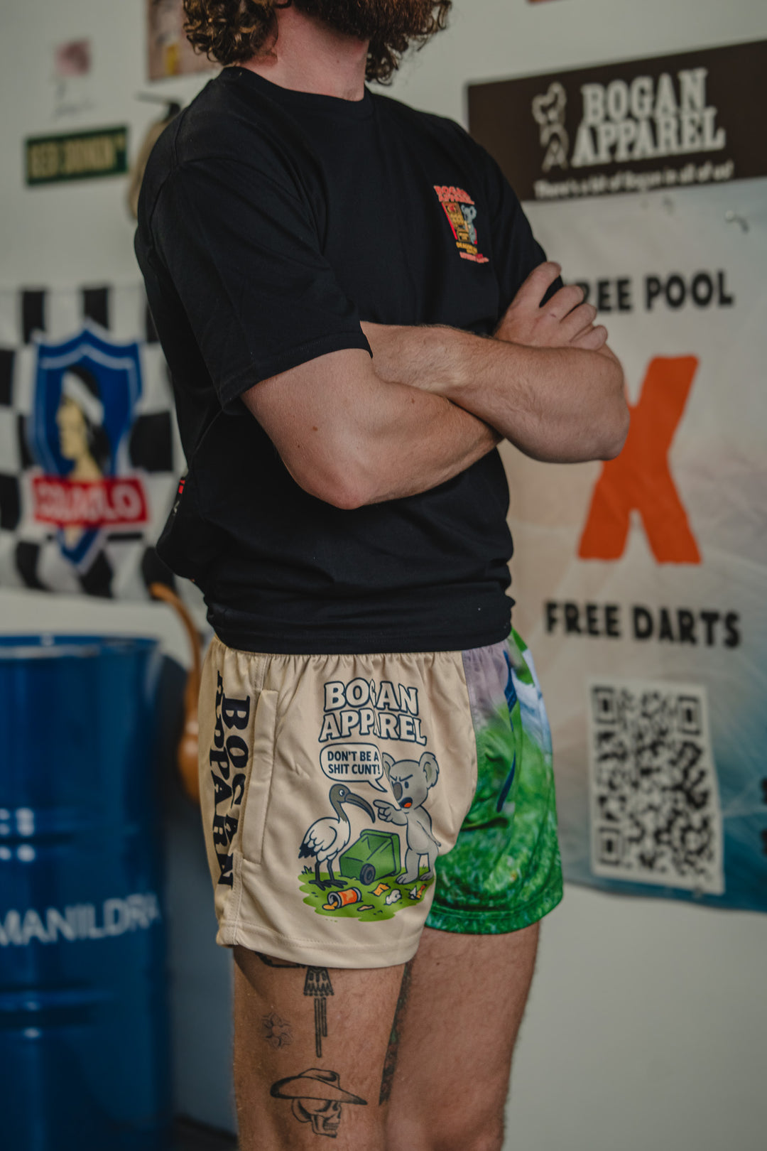 Don’t Be A shit Cu*t Footy Shorts