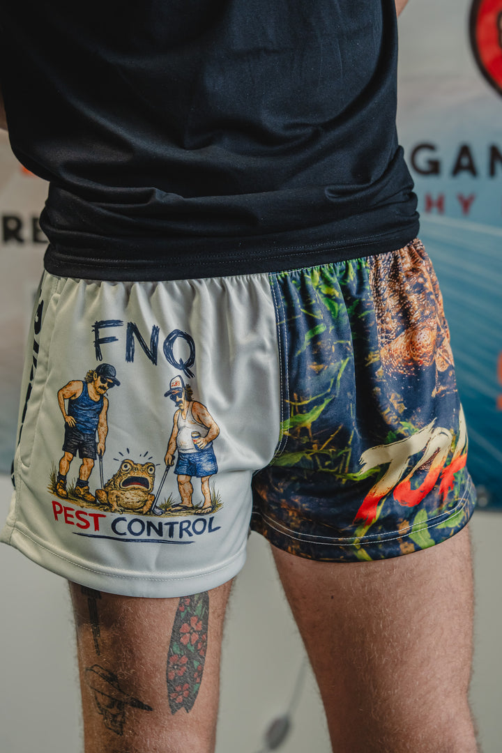 Toadzilla Footy Shorts