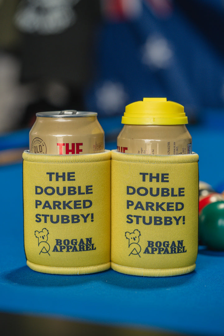 DOUBLE PARKED STUBBY® – The World’s First Dual Drink Holder