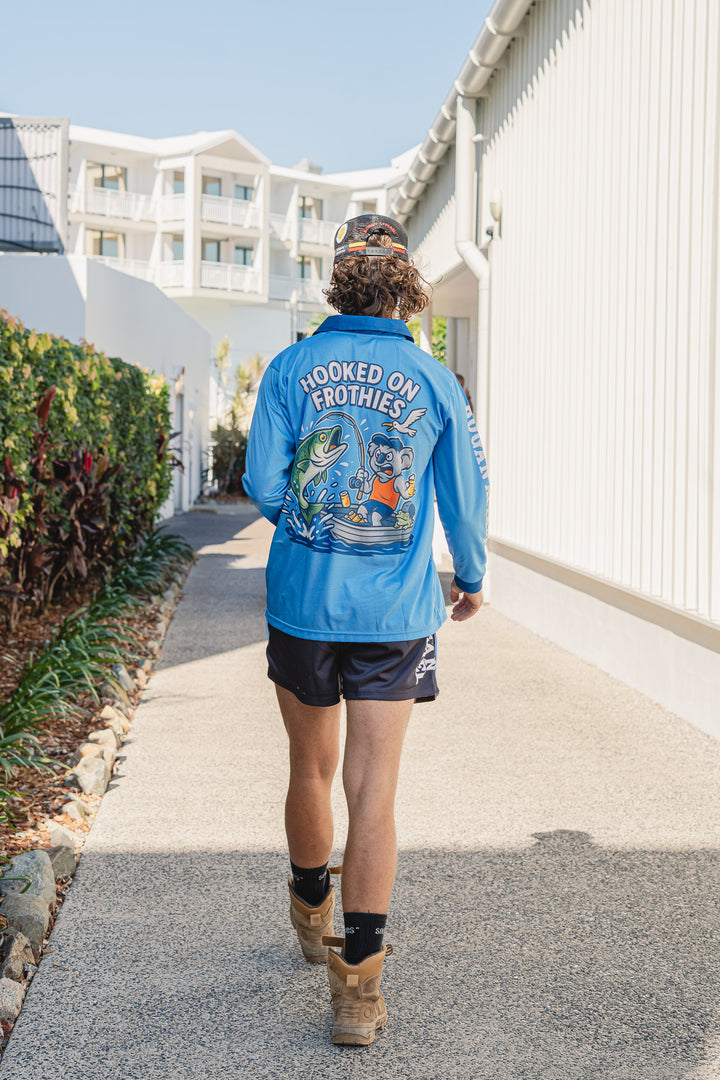 Hooked on Frothies Fishing Shirt