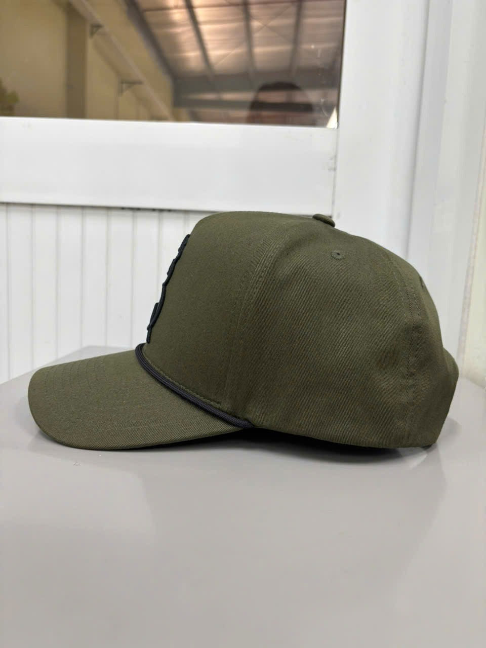 Green A Frame cap