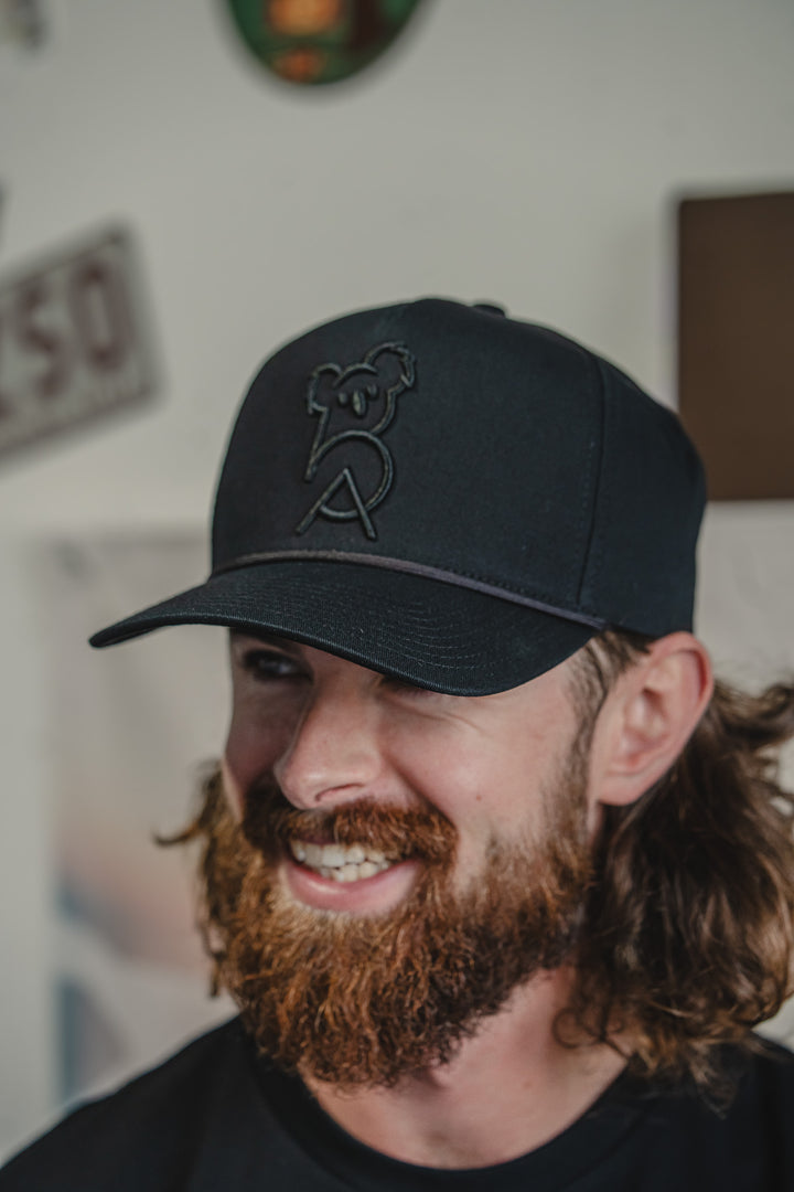 Black A Frame cap