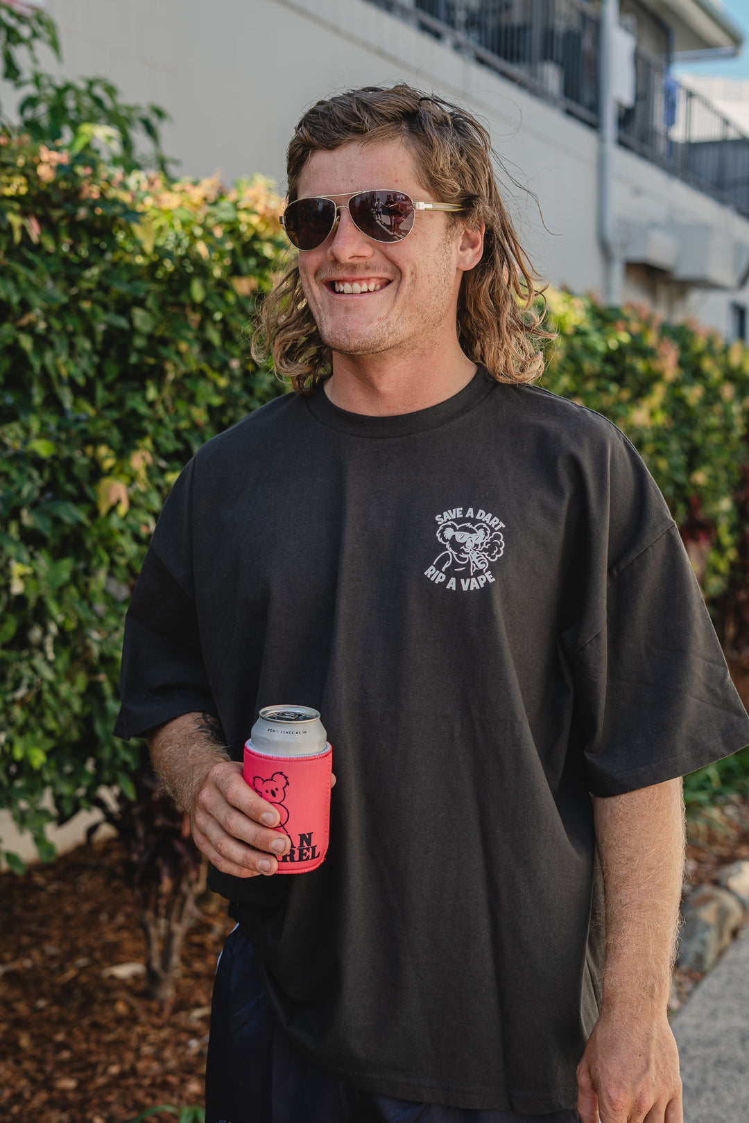 Oversized Rip A Vape T shirt