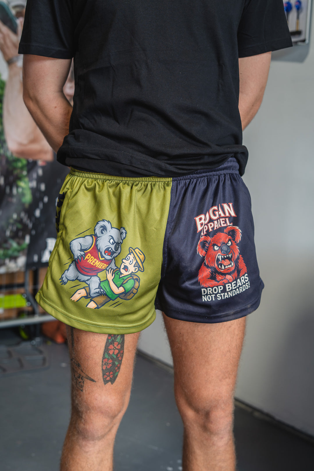 Drop Bear Footy shorts