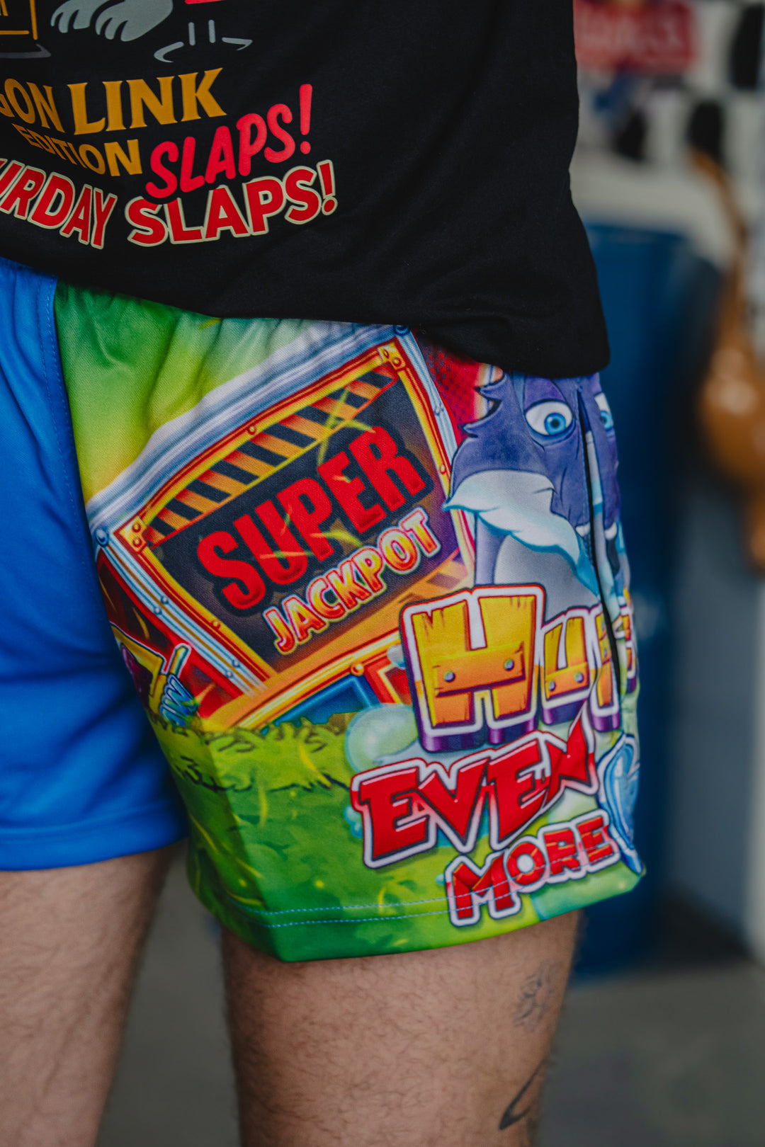 Huff & Puff Footy Shorts