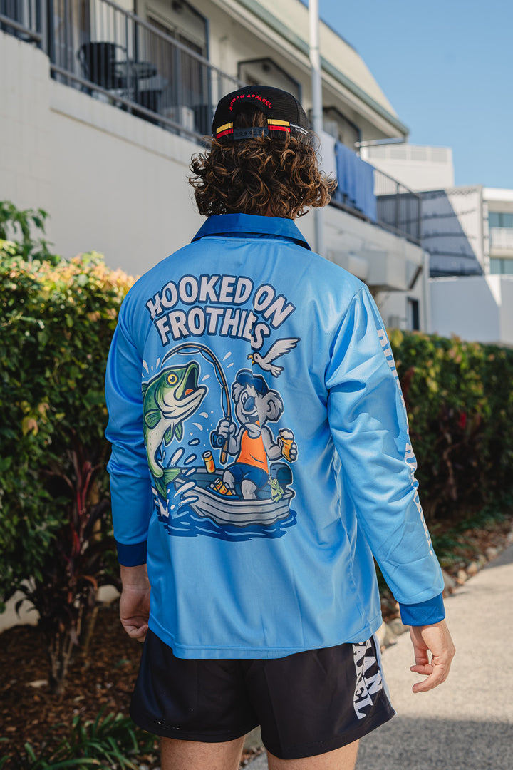 Hooked on Frothies Fishing Shirt