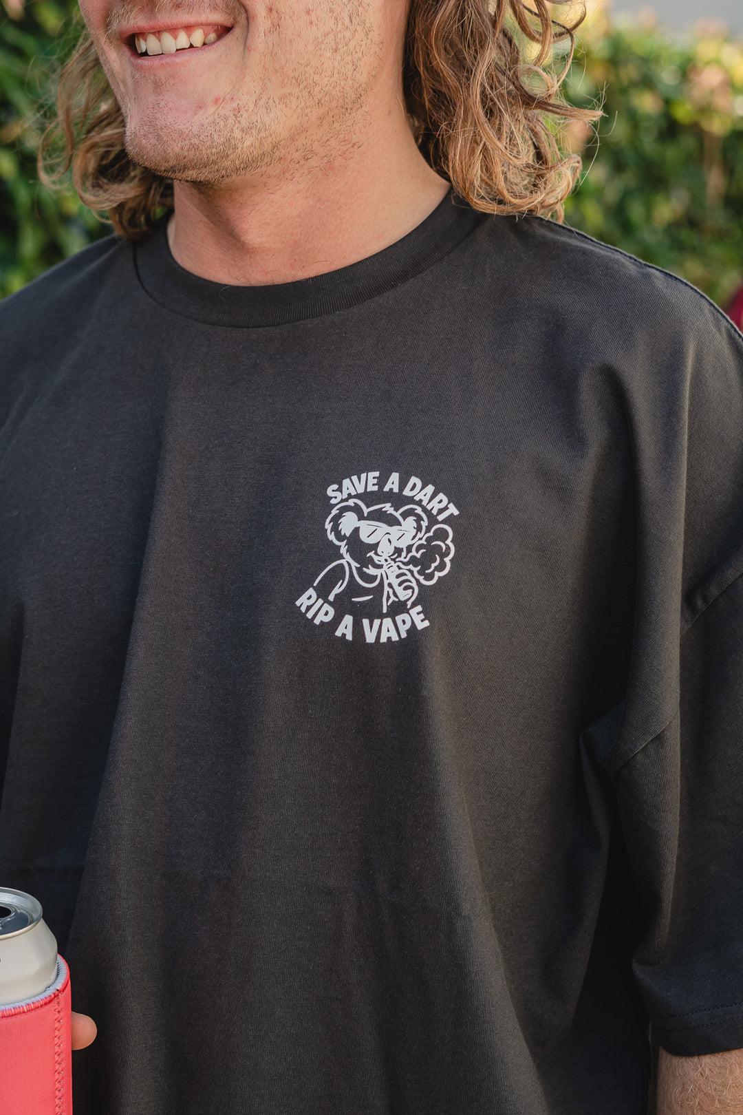 Oversized Rip A Vape T shirt