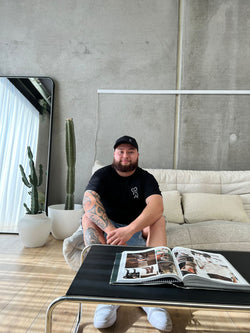 Big Al wearing Bogan Apparel