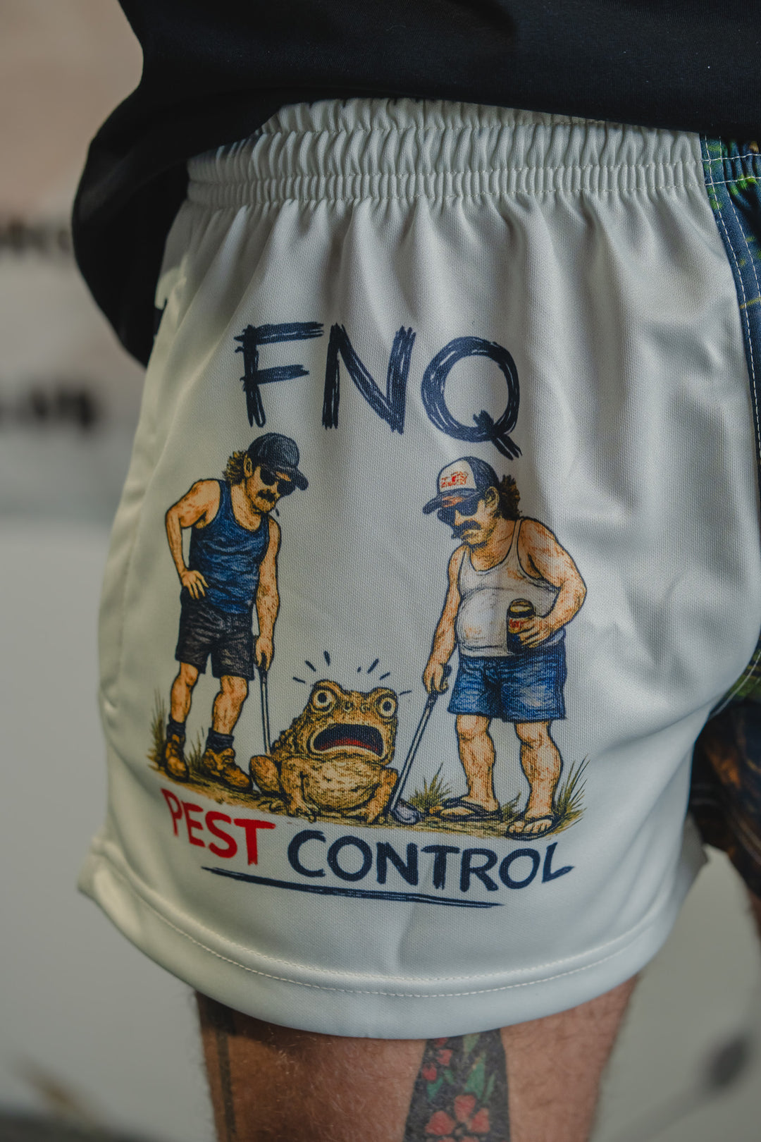 Toadzilla Footy Shorts