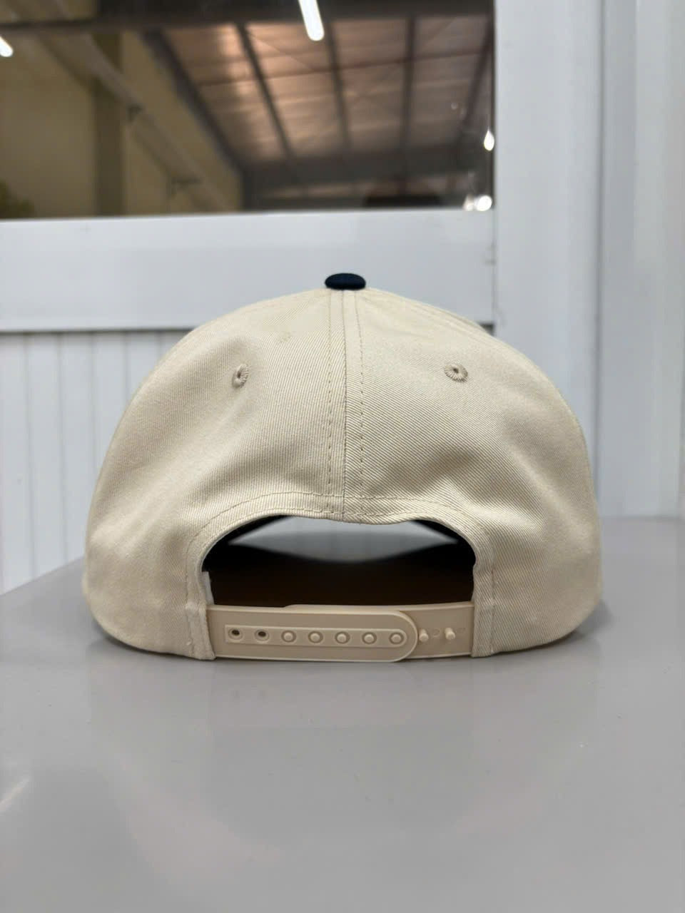 Beige A Frame cap