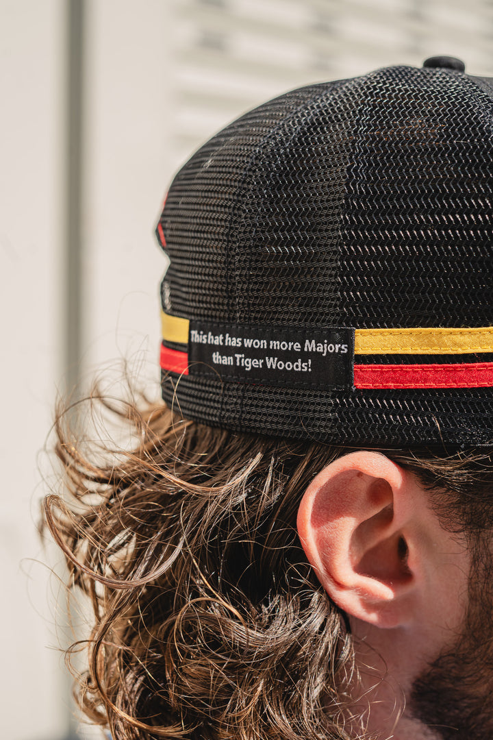 Saturday slaps trucker cap