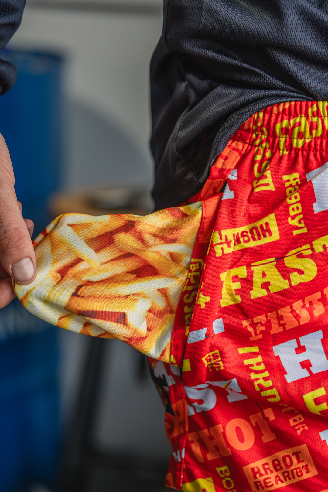 Hot chips 🍟 Footy shorts