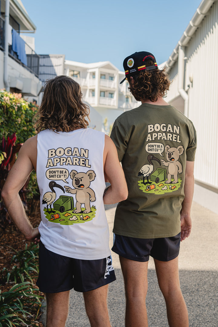 Don’t be a shit cu*t! Singlet