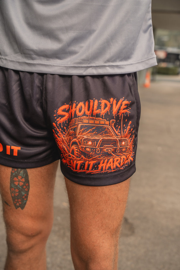 SEND IT FOOTY SHORTS