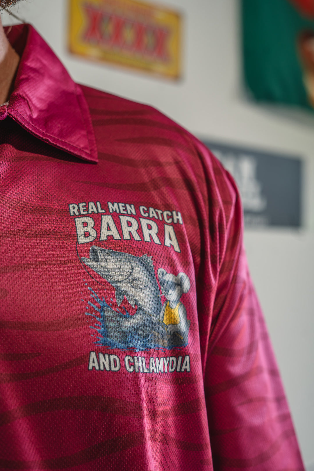 Real Men Fishing Shirt