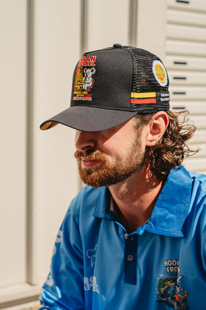 Saturday slaps trucker cap