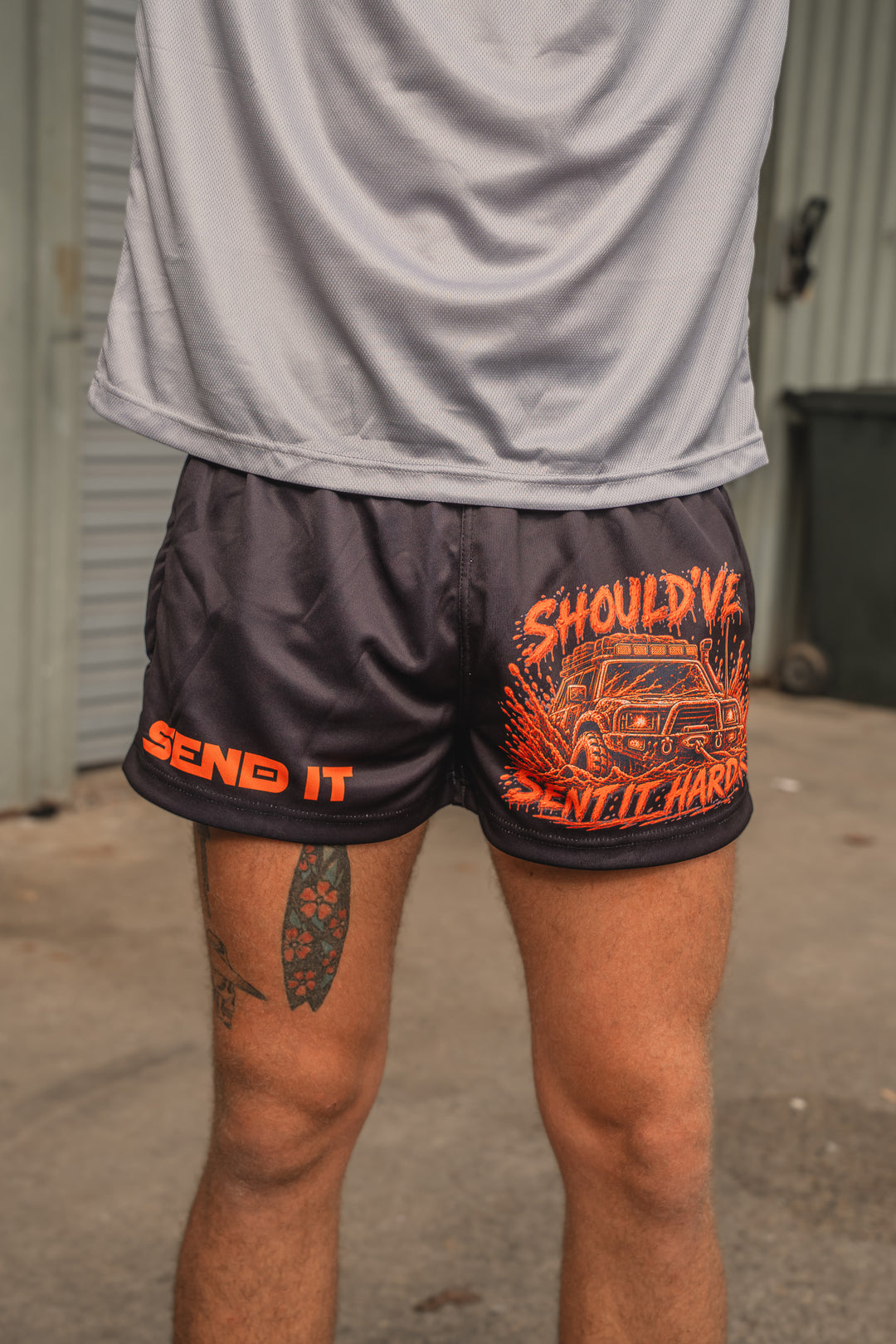 SEND IT FOOTY SHORTS