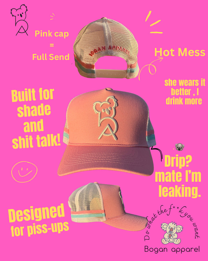 Pink Trucker Cap