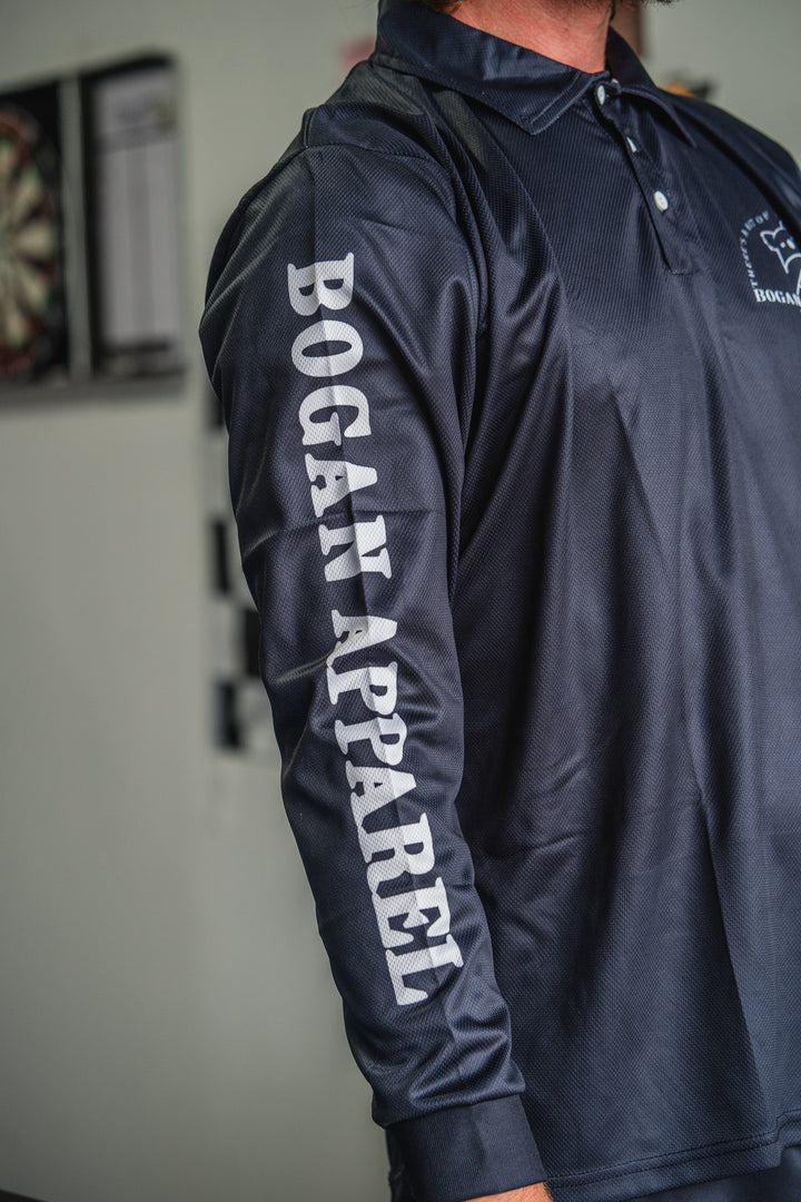 Black Bogan Fishing Shirt