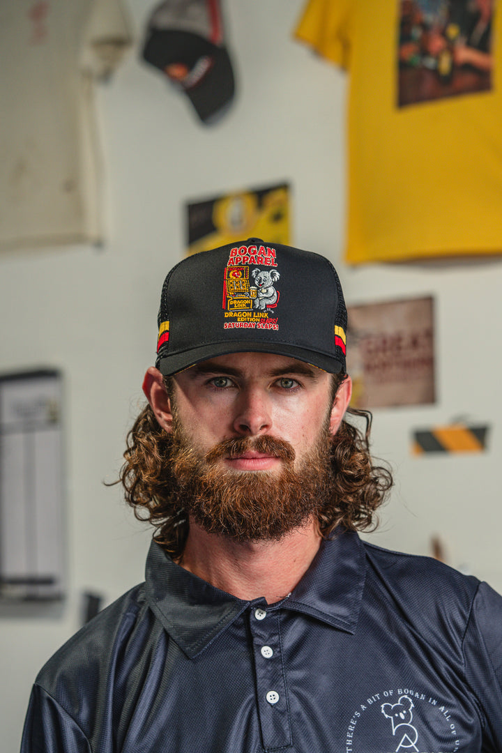 Saturday slaps trucker cap