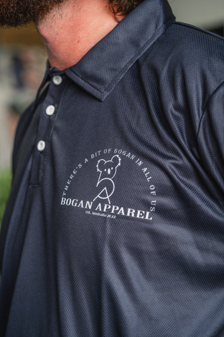 Black Bogan Fishing Shirt