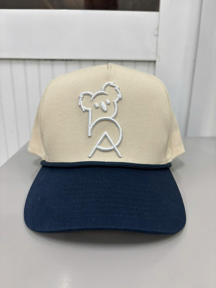 Beige A Frame cap