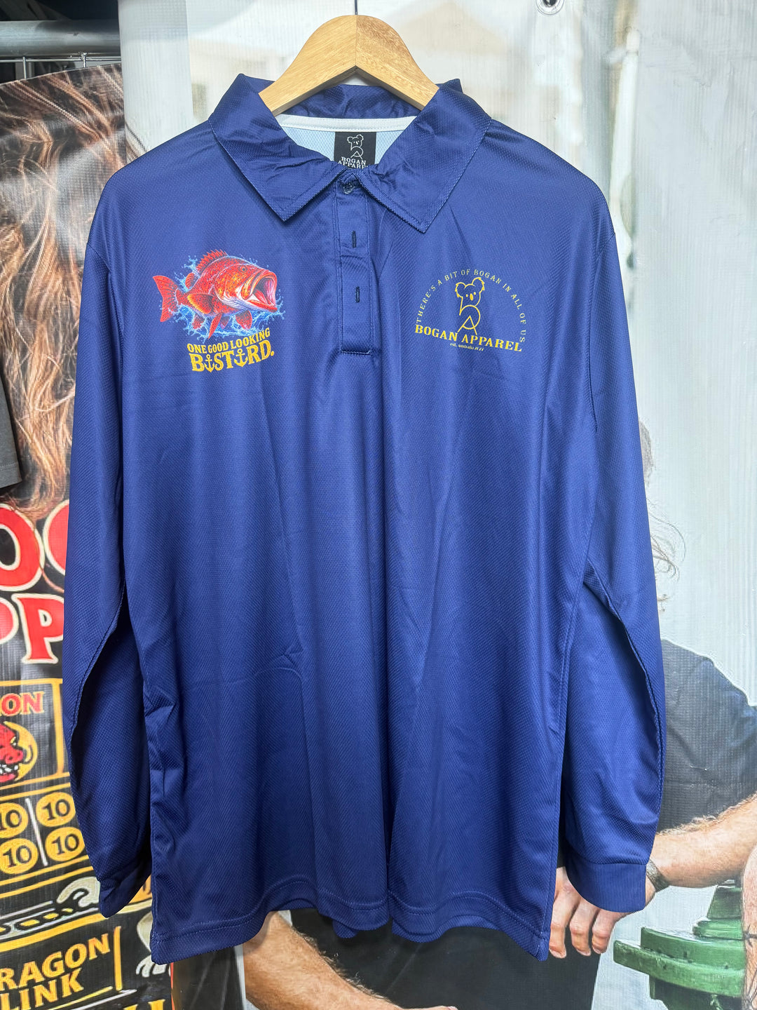 One Good Looking Bastard Fishing Shirt (UPF50+)