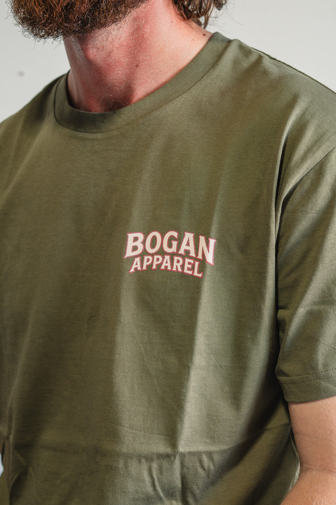 Drop Bear T shirt Army Green