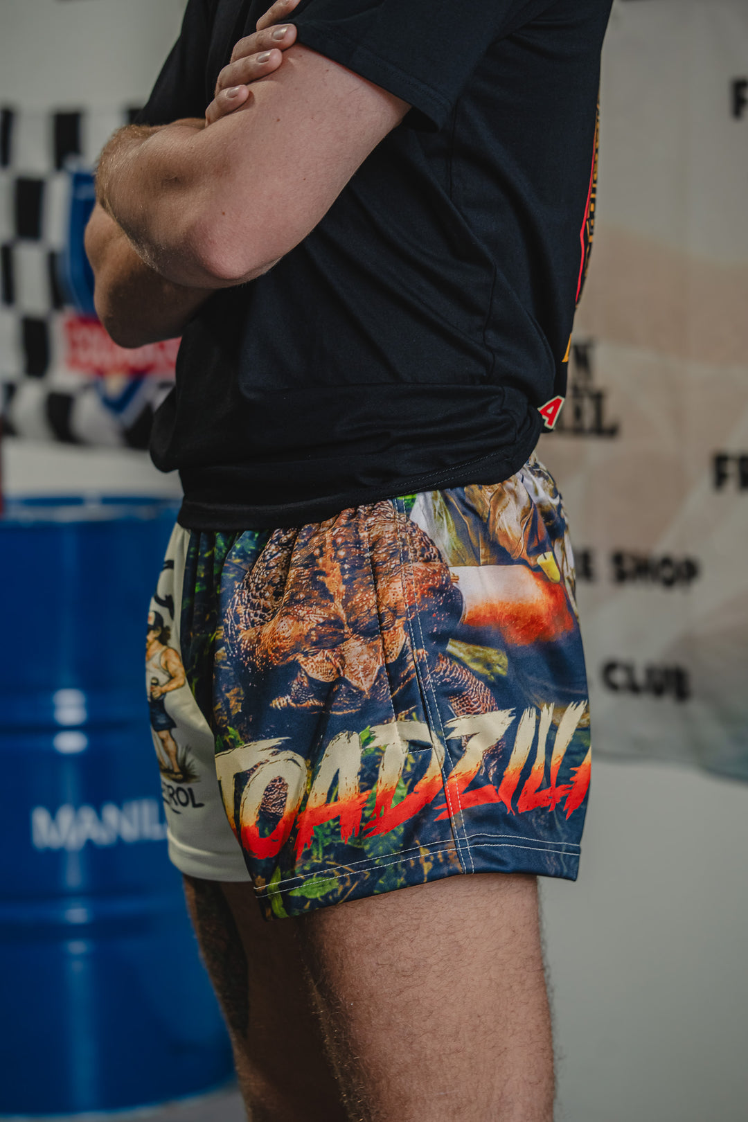 Toadzilla Footy Shorts