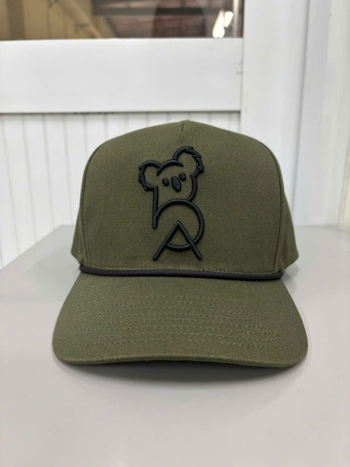 Green A Frame cap