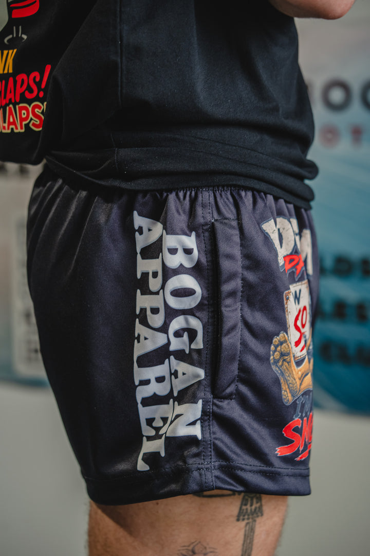 I’m On Smoko Footy Shorts