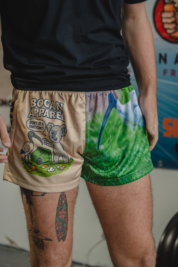 Don’t Be A shit Cu*t Footy Shorts