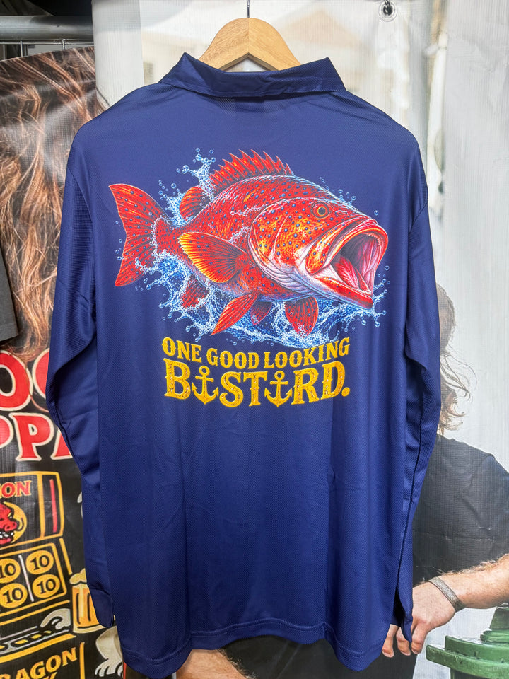 One Good Looking Bastard Fishing Shirt (UPF50+)