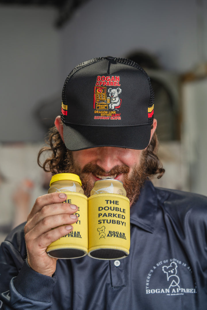 DOUBLE PARKED STUBBY® – The World’s First Dual Drink Holder