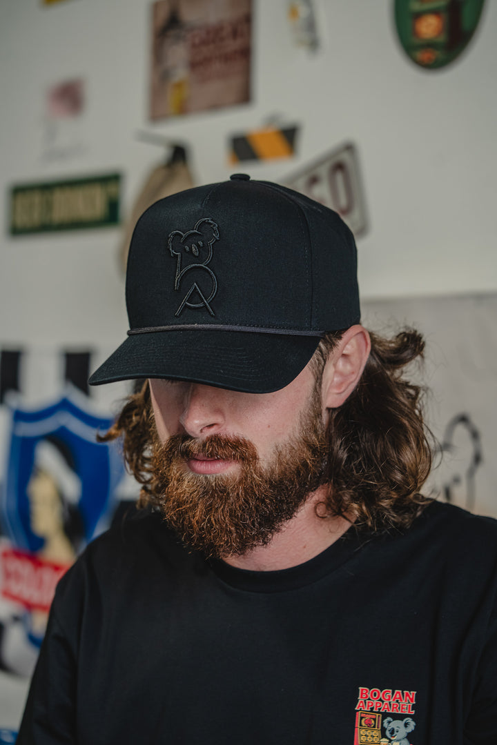 Black A Frame cap