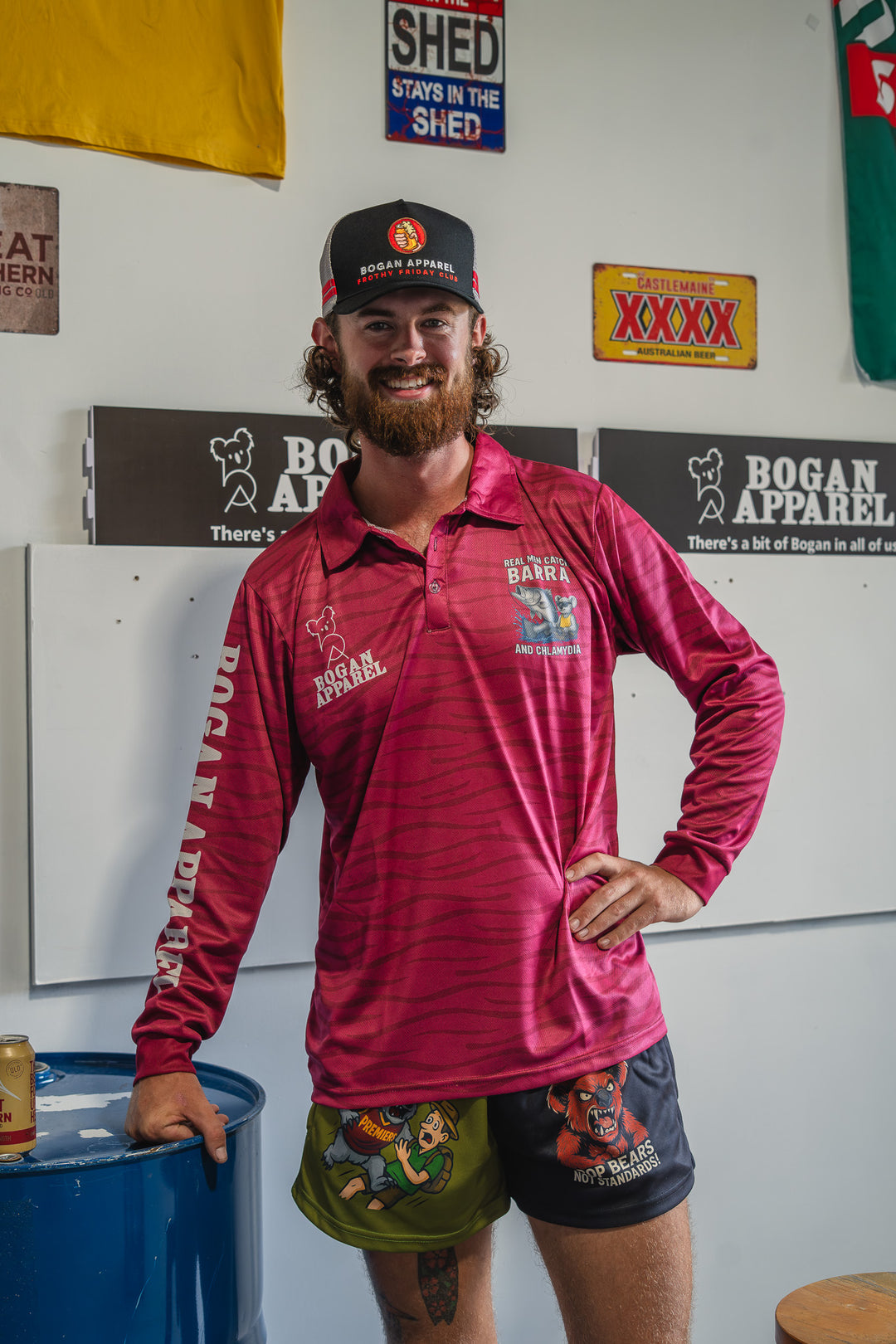 Real Men Fishing Shirt