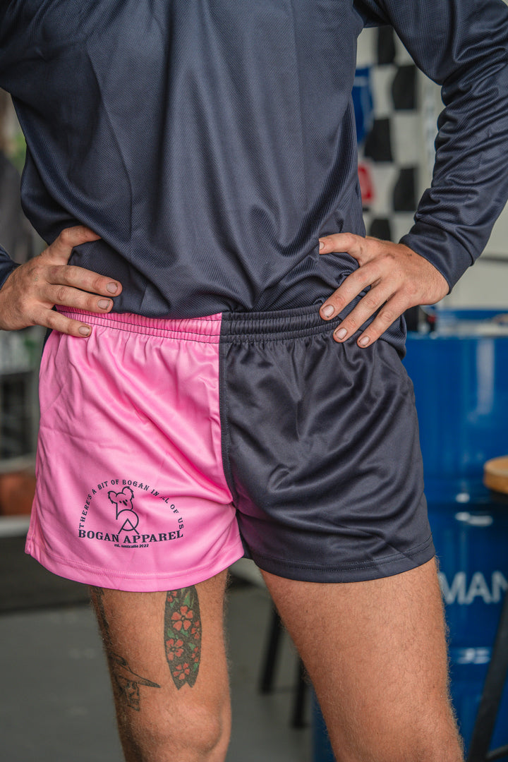 Pink Footy shorts