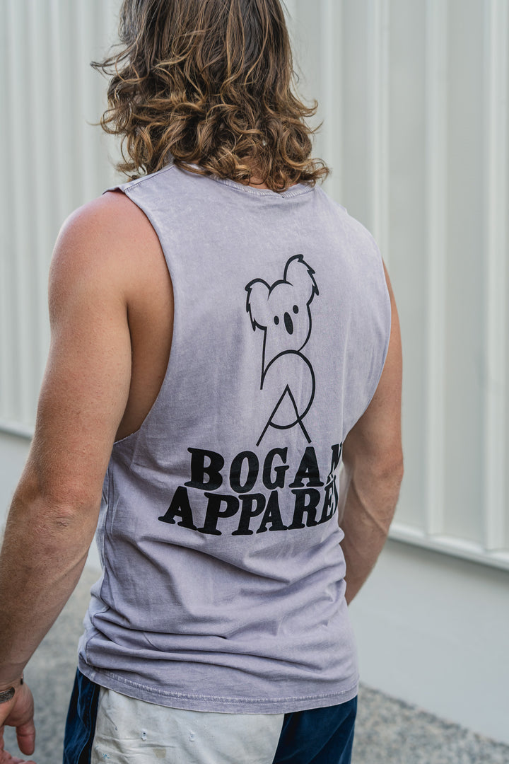 Orchid Stone Wash Singlet