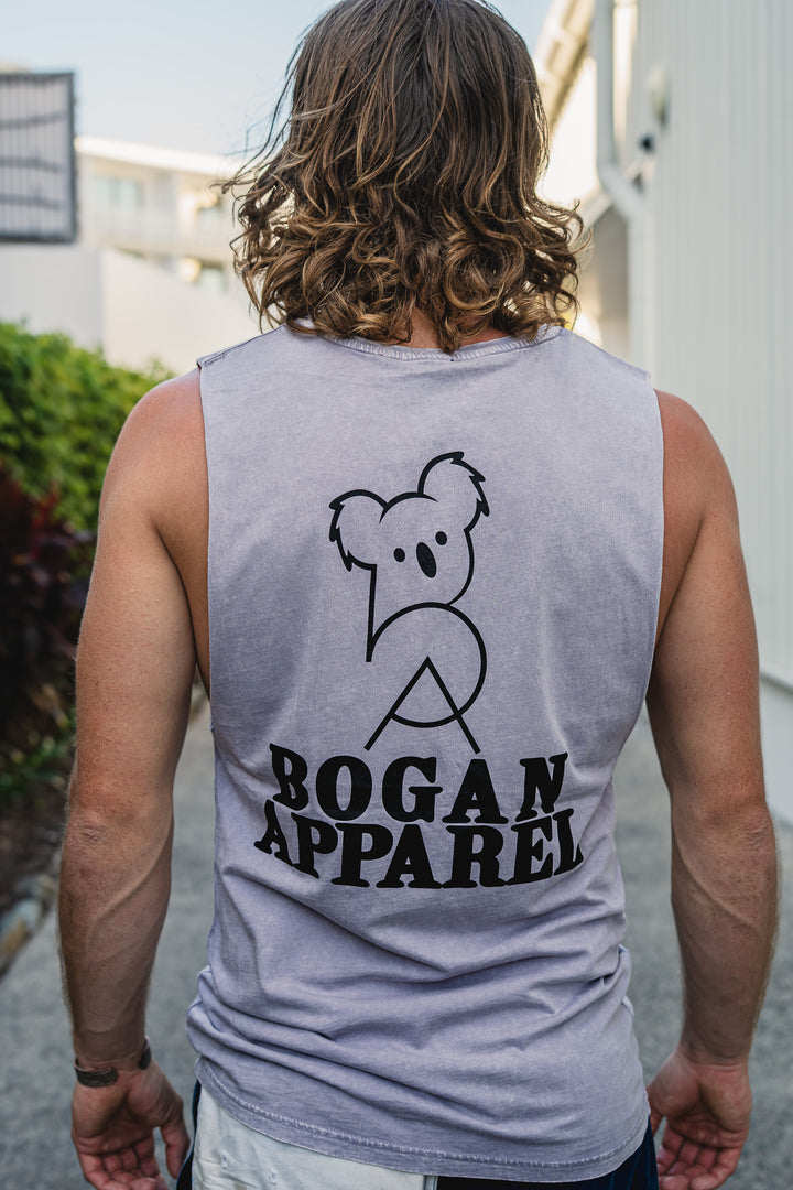 Orchid Stone Wash Singlet