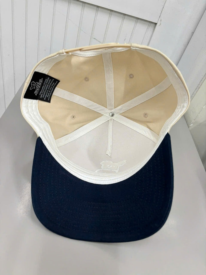 Beige A Frame cap