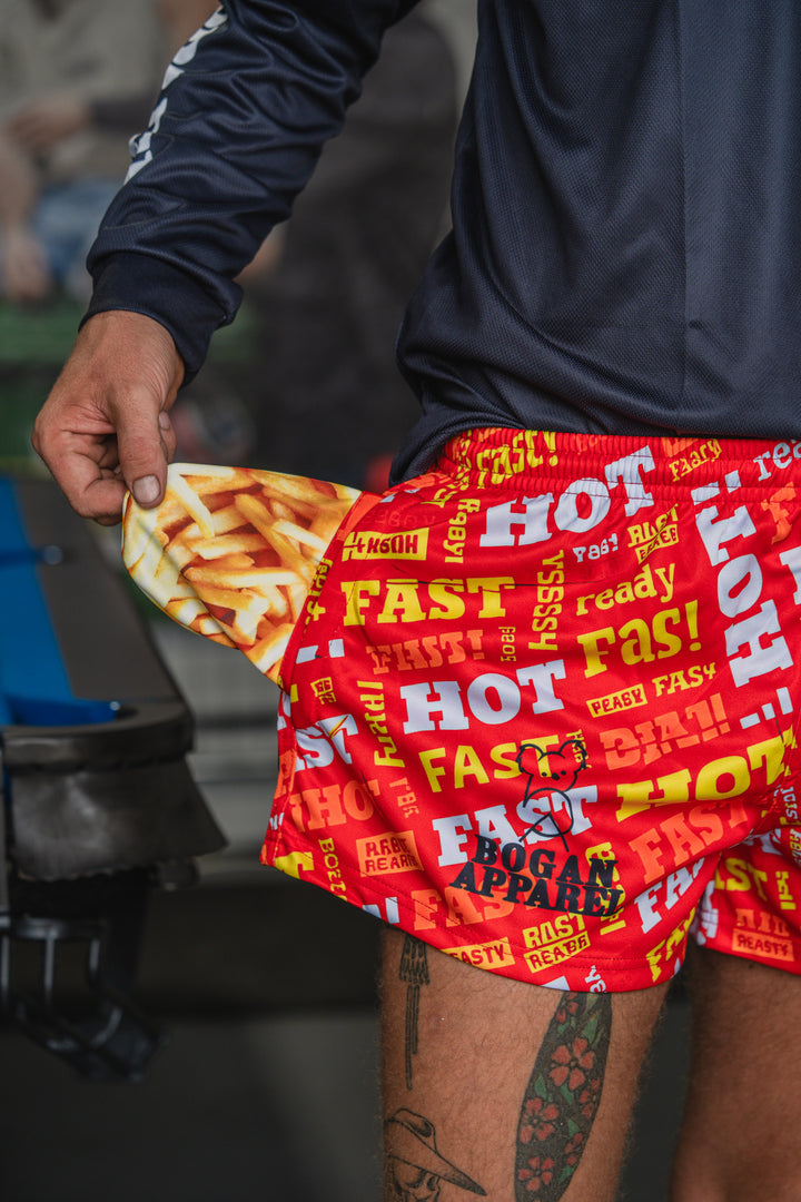 Hot chips 🍟 Footy shorts