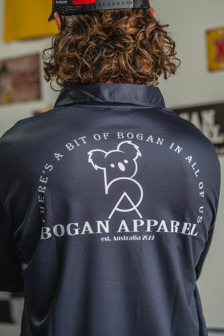 Black Bogan Fishing Shirt