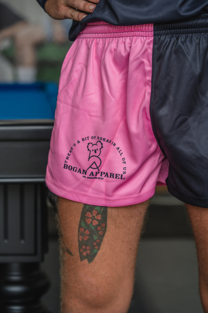 Pink Footy shorts